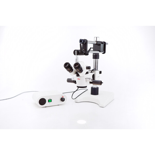 Leica WILD M651 Stereomikroskop Stereo Microscope Leica Schwenkarmstativ F=200