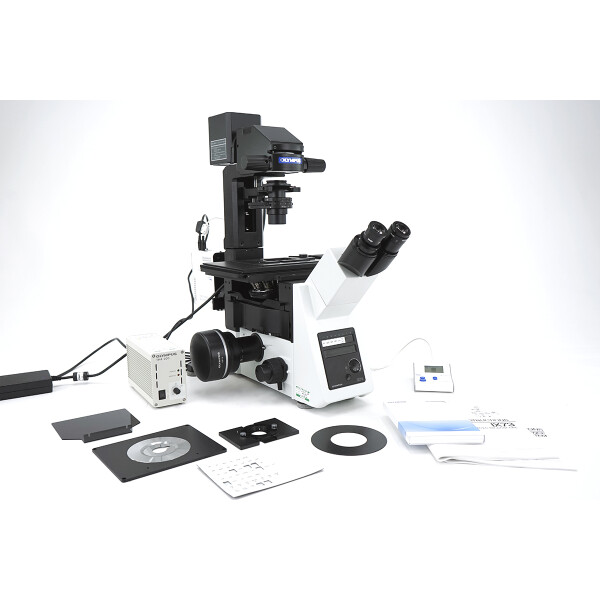 Olympus IX73 IX73P1F Inverted Fluorescence Microscope