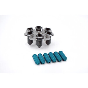 Hettich 1619 Swing Out Rotor + 6x 1681 Buckets + 6x 1462A...