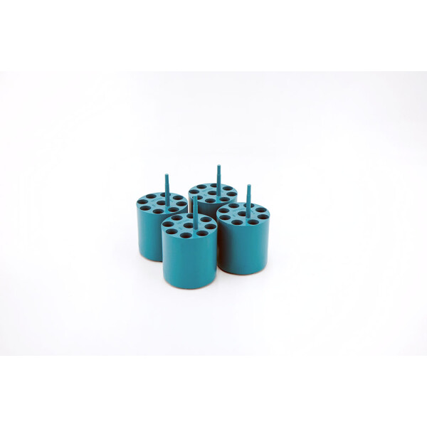 Hettich Adapter 1771-A 9x15ml Conical Konisch Set of 4 for Rotor 1754 Rotina 380