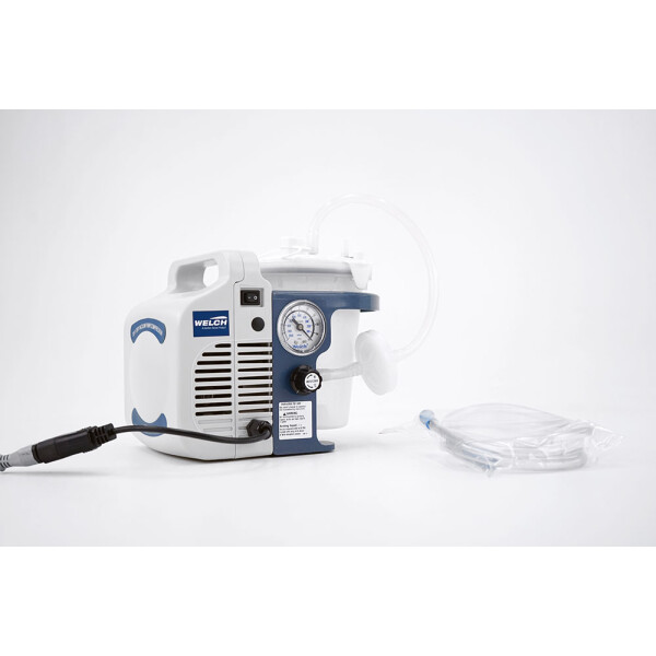 Welch 2511 Dry Vacuum Pump Aspiration System Absaugsystem 100mbar 27Hg