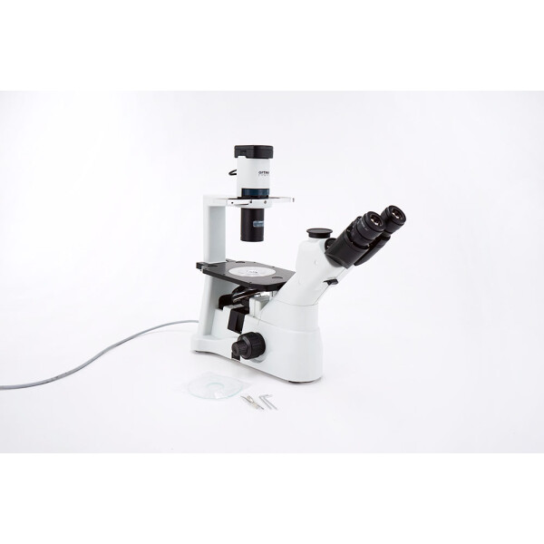 Optika IM 3 Trinocular Inverted Phase Contrast Microscope Mikroskop 10x 20x 40x