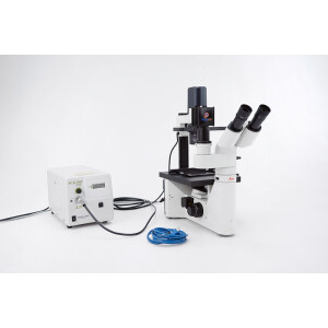 Leica DMIL LED Fluorescence Microscope 20x 63x 100x Y3 L5...
