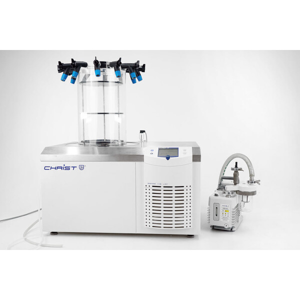 Christ Gamma 1-16 LSC Gefriertrockner Freeze Dryer Lyophilisator -60°C 16kg Pump