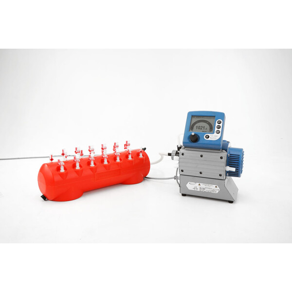 Thermo Scientific FastVac Vacuum Manifold + Vacuubrand Vacuum Pump MD 1C Vario