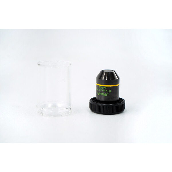 Olympus UPlanFl 10x/0.30 Ph1 Microscope Mikroskop Objektiv Objective