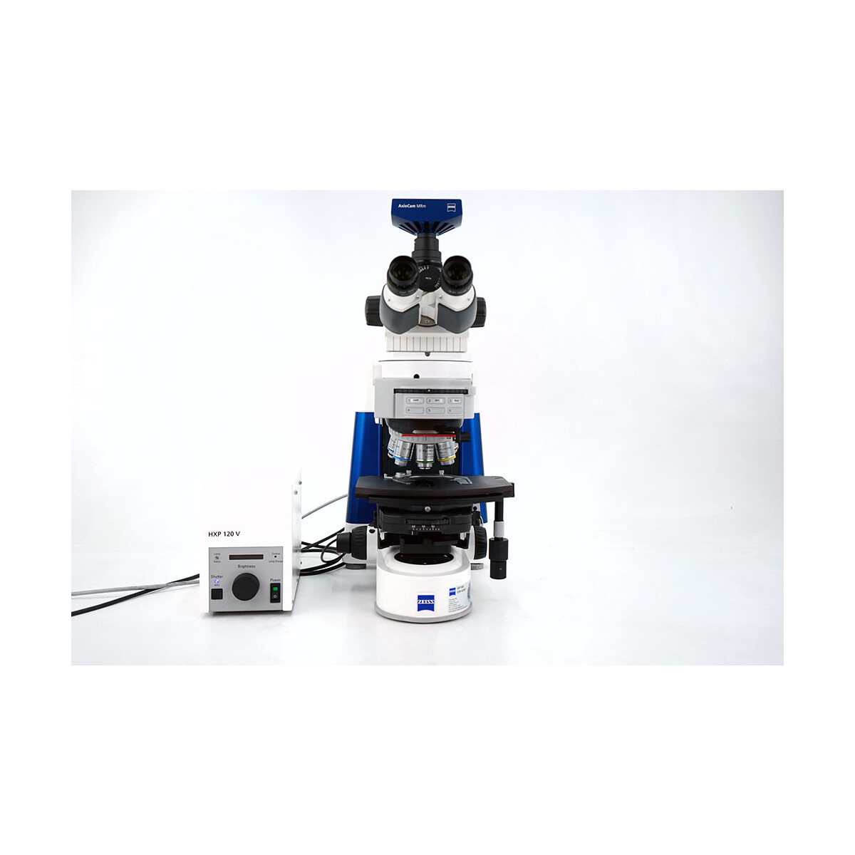 Zeiss Axio Imager A1 Fluorescence Microscope Mikroskop + AxioCam 2,5 ...