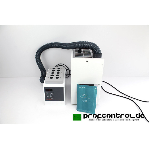 Anachem Stem Corp RS1050 Reaction Station Chiller Stirrer Heating Block PS80038