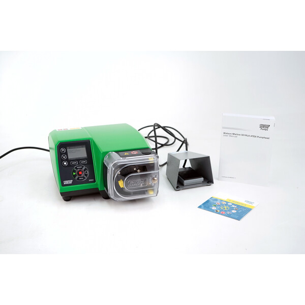 Watson Marlow 530U 530UN/R IP66 Peristaltic Pump 050.914N.10C + 520AF Foot Switch Pedal