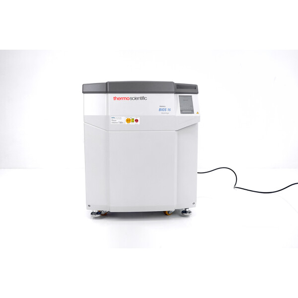 Thermo Scientific Sorvall Bios 16 Refrigerated Zentrifuge Centrifuge + Rotor 8x1L 8x1000ml S/N: 42651975