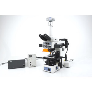 Nikon Eclipse E800 Fluorescence Microscope Mikroskop DAPI...