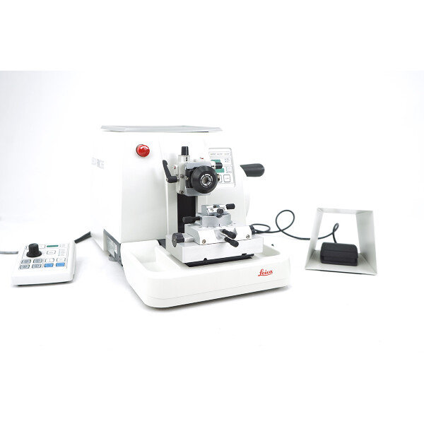 Leica RM2265 Automatic Rotary Microtome Rotationsmikrotom Knife Holder GD Round Specimen