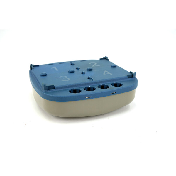 GE Frac 950 Rack C Blue Adapter Holder for 4x MTP Microplate