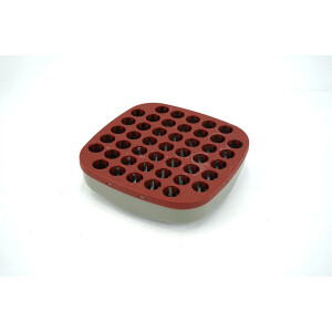 GE Frac 950 Rack D Red Adapter Holder for 45x 30mm tubes