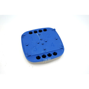 GE Frac 950 Rack C Blue Adapter Holder for 4x MTP Microplate