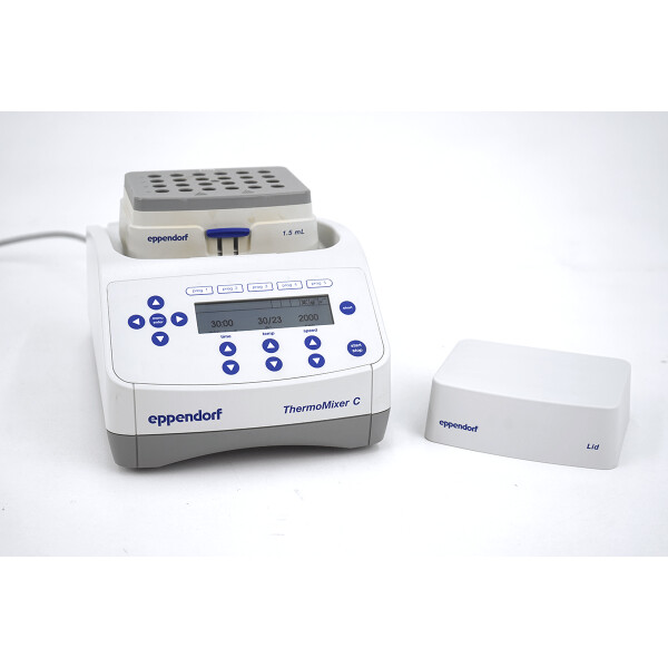 Eppendorf Thermomixer C Mixer Schüttler Mischer 24 x 1.5ml Smartblock + Lid