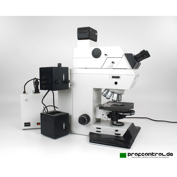 Leica DMRB RB Mikroskop Microscope Fluorescence Fluoreszenz Auflicht Durchlicht