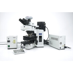 Olympus BX61 Fluorescence Microscope DIC Automated...