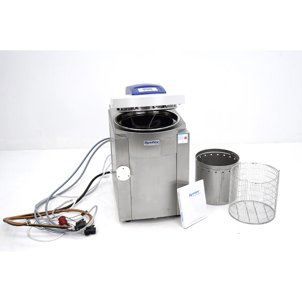 Systec VX-75 Steam Sterilizer Autoclave Autoklav (2022) Vacuum, Radial Vent, Exhaust Filtration, Rapid Cooling, SuperDry