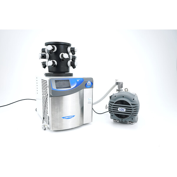 Labconco FreeZone 2.5 Freeze Dryer Lyophilisator + Edwards nXDS10iC