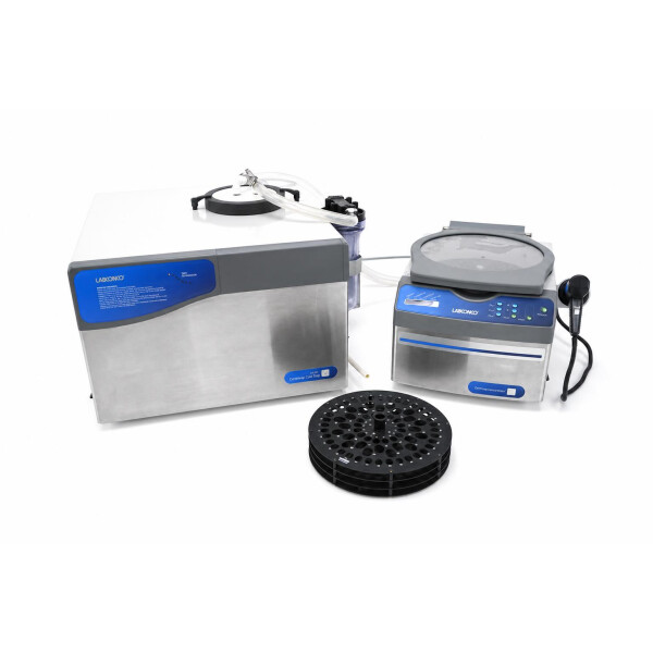 Labconco CentriVap Coldtrap -105c + Concentrator 148/76 Place Rotor + Vacuum Pump