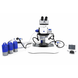 Zeiss Discovery V20 Trinocular Stereo Microscope 2x...