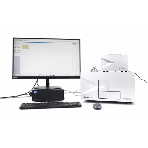 Tecan Infinite F200 Pro Microplate Reader FL Top Bottom Lum CO2 Gas Module