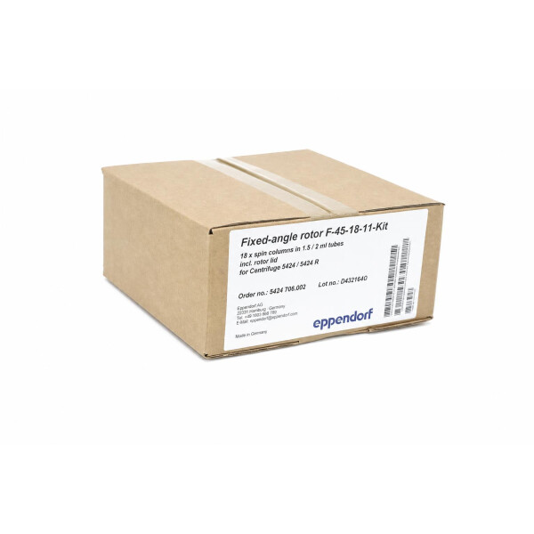 Eppendorf F-45-18-11 Fixed Angle Rotor Kit for 5425 / R  5424706002