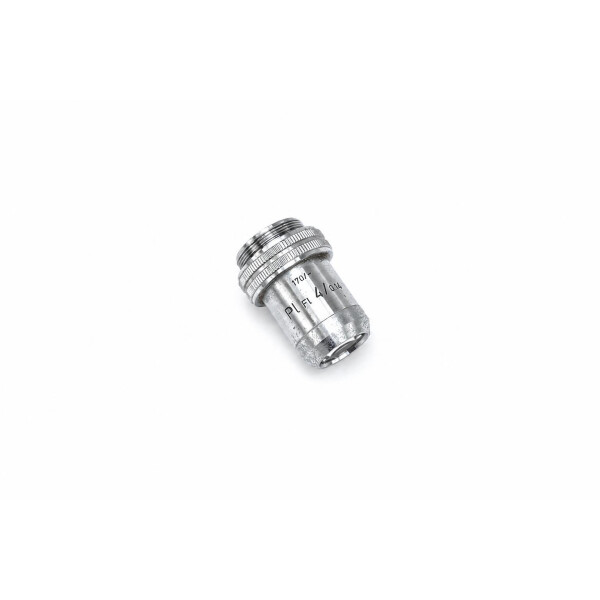 Leitz Leica Pl Fl 4x/0.14 170/- Mikroskop Microscope Objective Objektiv C61863