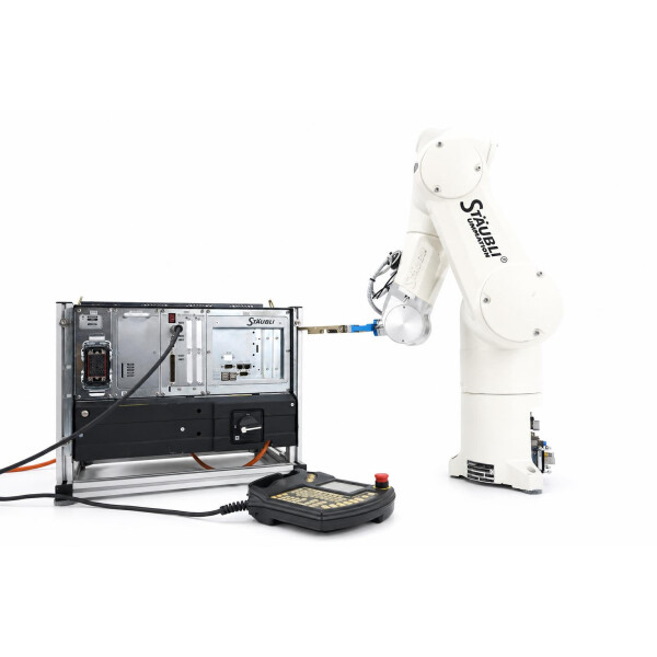 Stäubli TX60 Industrieroboter Roboter CS8C MTP Microtiterplate Gripper