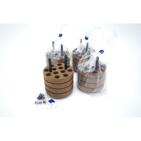 Thermo Multifuge 75008137 Adapter 15ml conical konisch TTH-750 TX-750 Set of 4