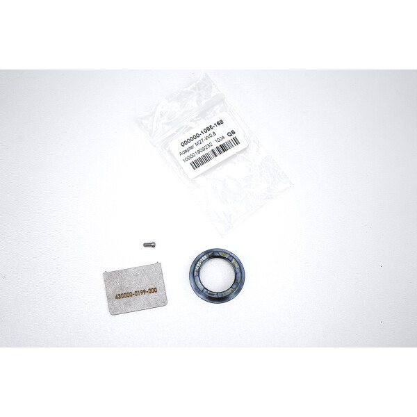 Adapter M27 x 0,75 auf W 0,8" / RMS, H=0mm 1095-168