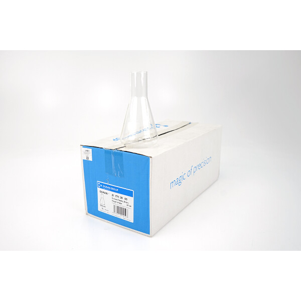 DURAN 10x Culture Flasks / Erlenmeyer shape 300ml / 21 771 39 03