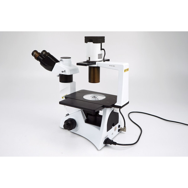 Hengtech NIB-100 Trinocular Inverted Phasecontrast Microscope + analySIS getIT!