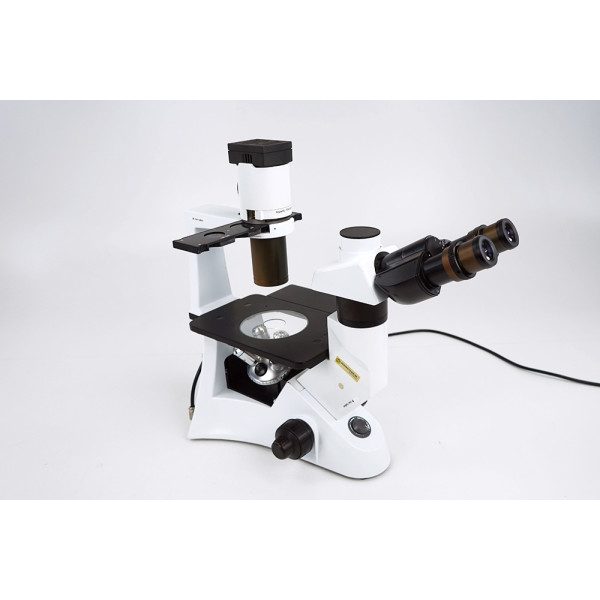 Hengtech NIB-100 Trinocular Inverted Phasecontrast Microscope