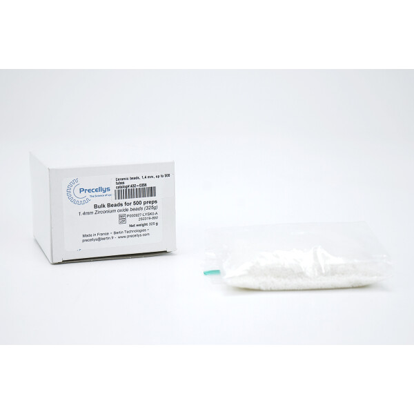 Bertin Technologies 1.4mm Zirconium Oxide Beads 325g P000927-LYSK0-A