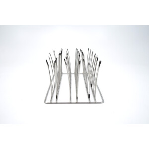 Miele E 109 Laborglas Einsatz Rack 21x Bechergläser...
