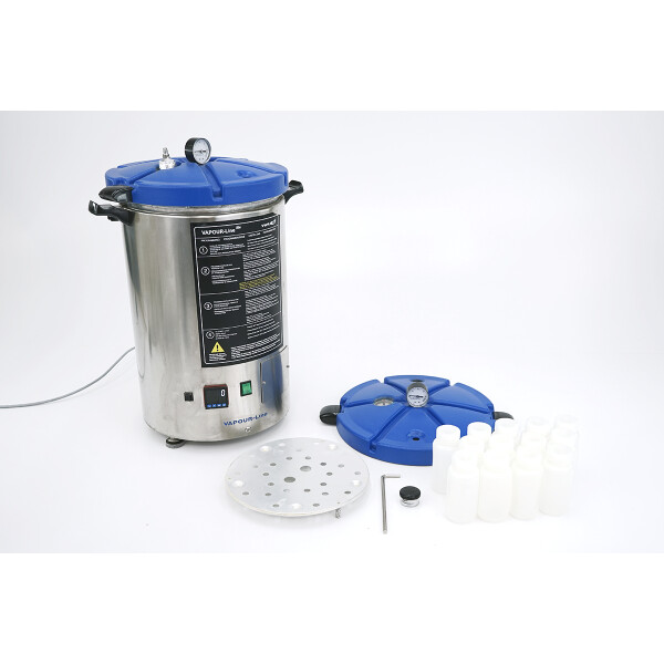 VWR VAPOUR-Line Lite Autoklav Benchtop Autoclave 21.9L 121°C 481-0846