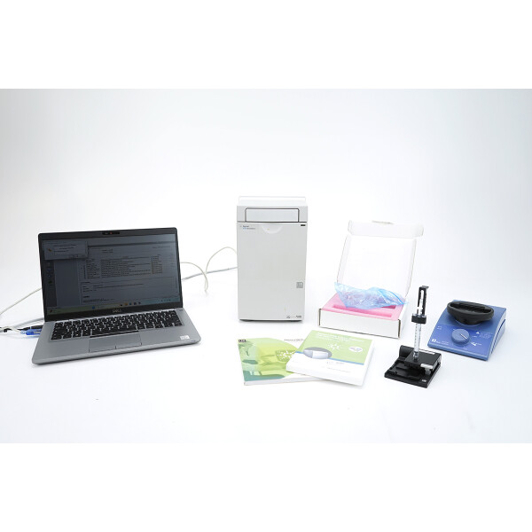 Agilent 2100 Bioanalyzer Bio Analyzer G2938C incl. Syringe / IKA MS2 + Software License