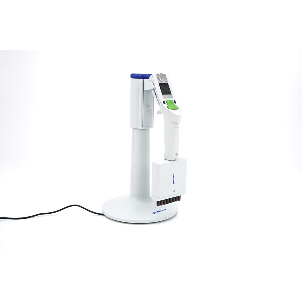 Eppendorf Xplorer 8-Channel Pipette 50-1200µL Mehrkanal + Charger Ladeständer