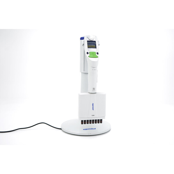 Eppendorf Xplorer 8-Channel Pipette 50-1200µL Mehrkanal + Ladeständer Charger