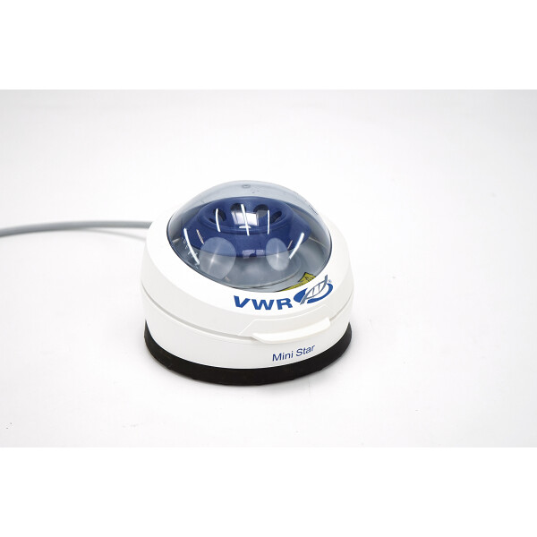 VWR MINI Star Microcentrifuge Mikrozentrifuge Centrifuge 8-Place Rotor