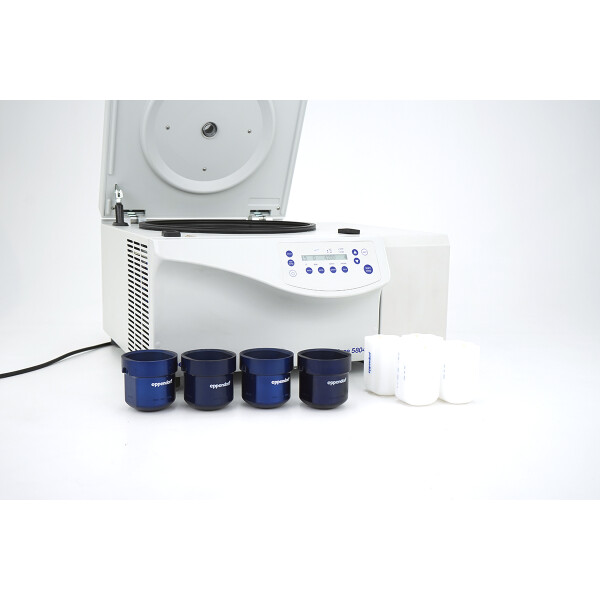 Eppendorf 5804R Refrigerated Centrifuge Zentrifuge S-4-72 Rotor 15/50mL (2018)